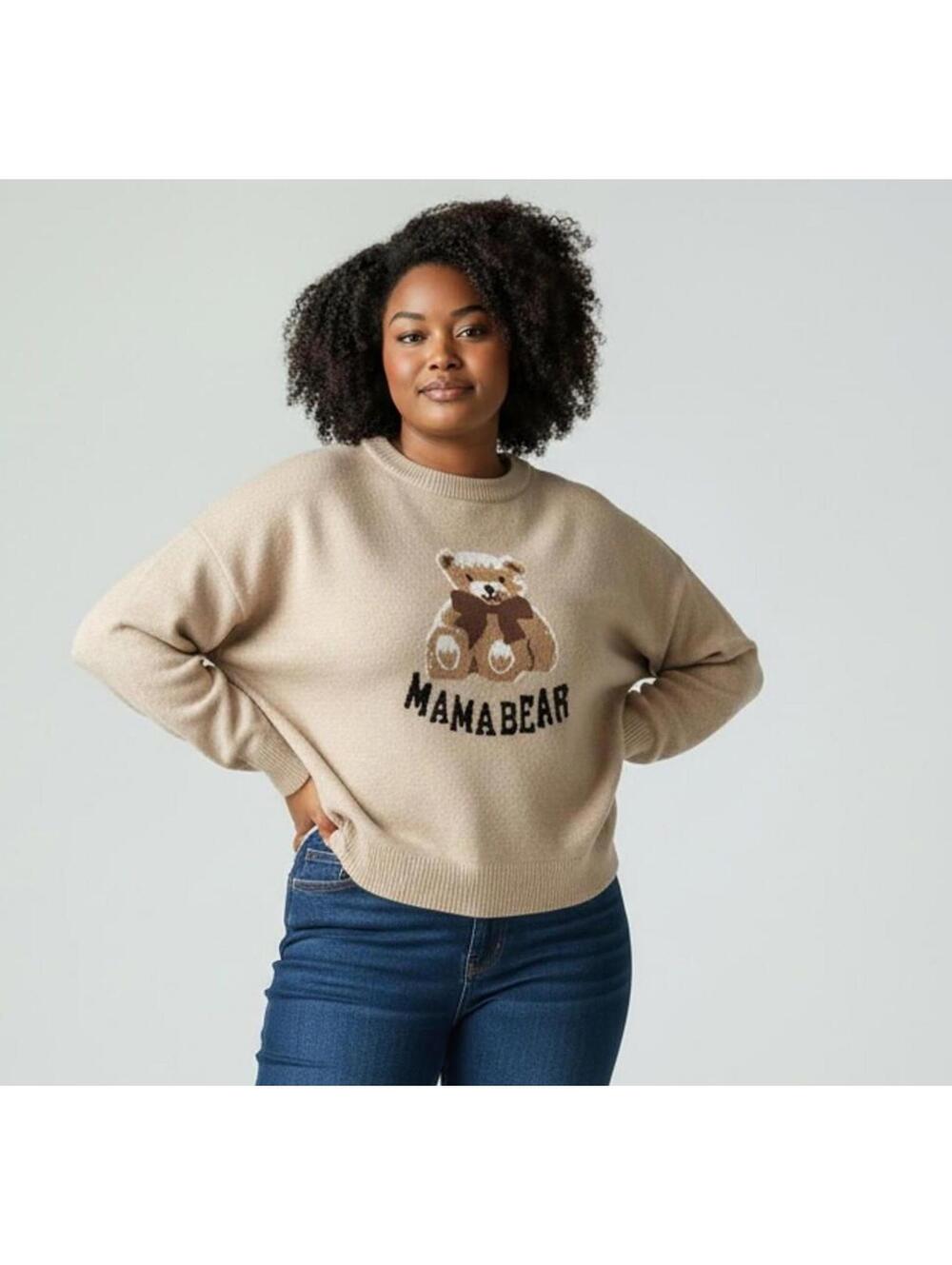 J for Justify "Mama Bear" Sweater - XL